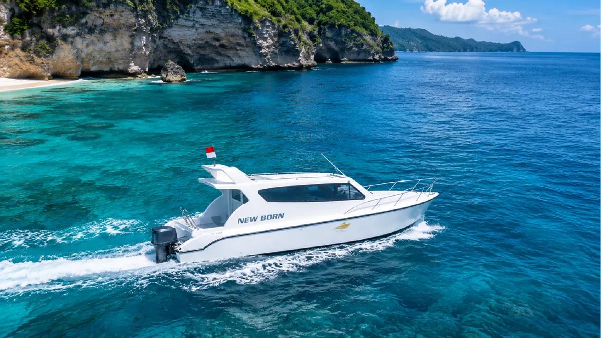 Silver Yacht boat